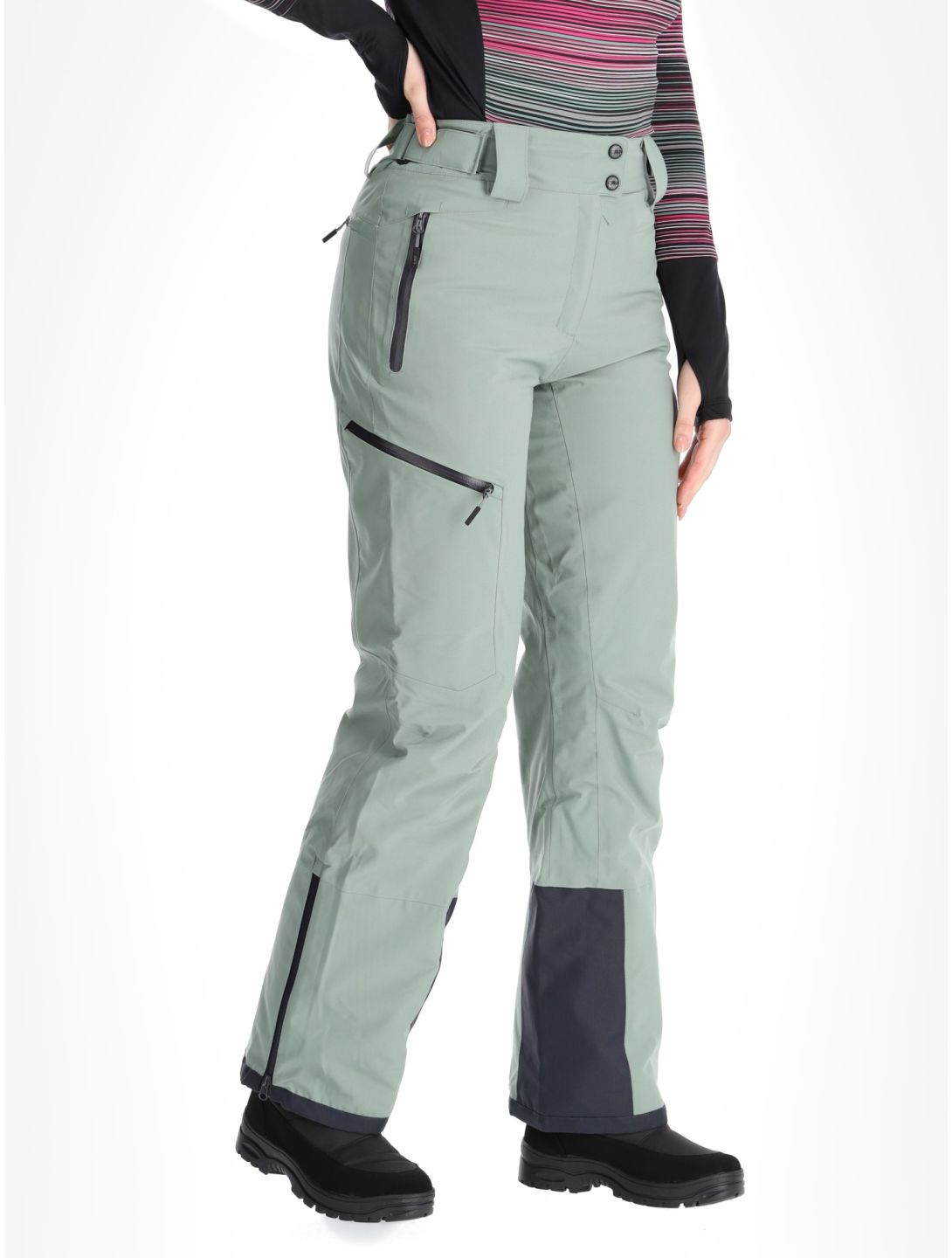 CMP, 34W3946 pantalon de ski femmes Mineral vert 