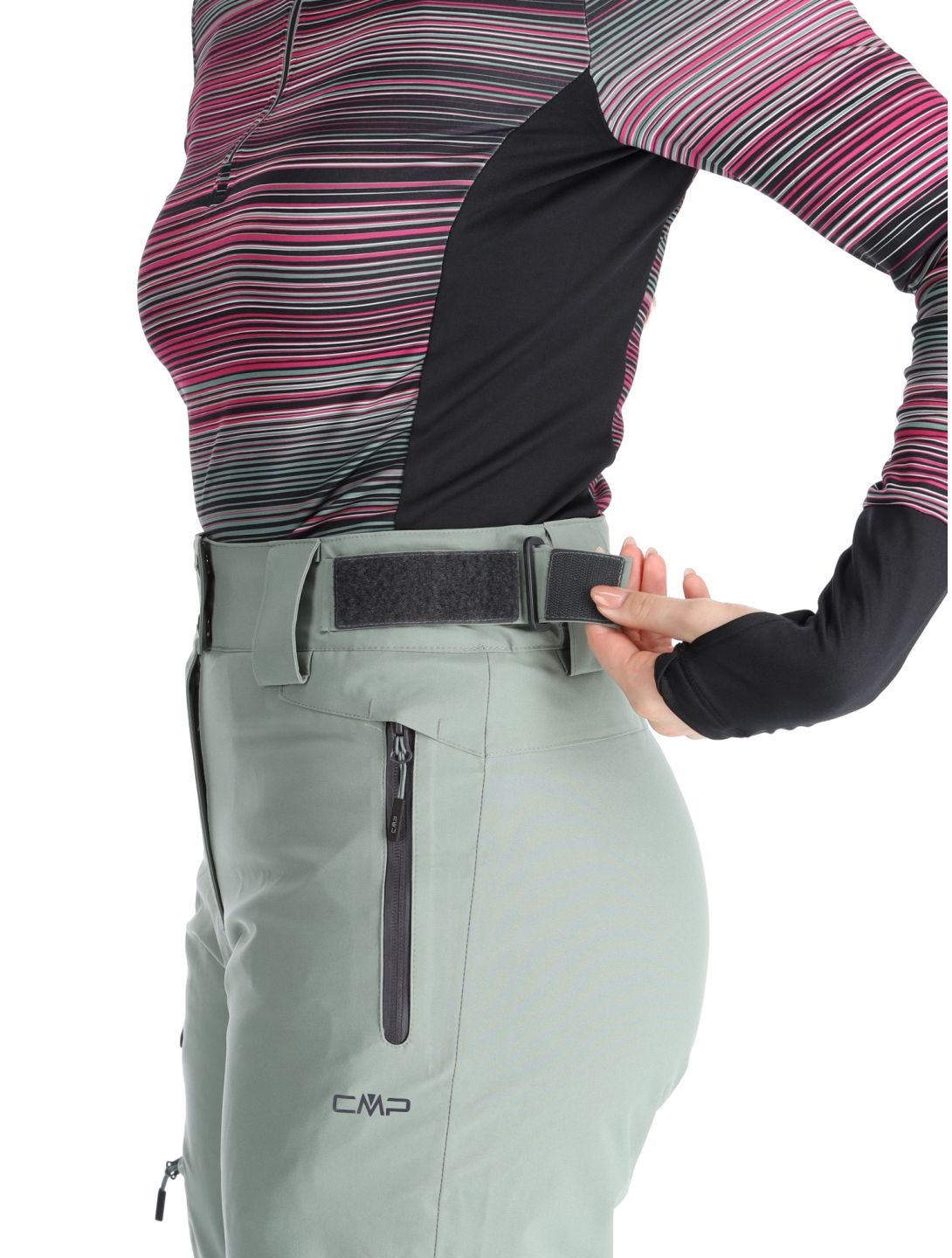 CMP, 34W3946 pantalon de ski femmes Mineral vert 