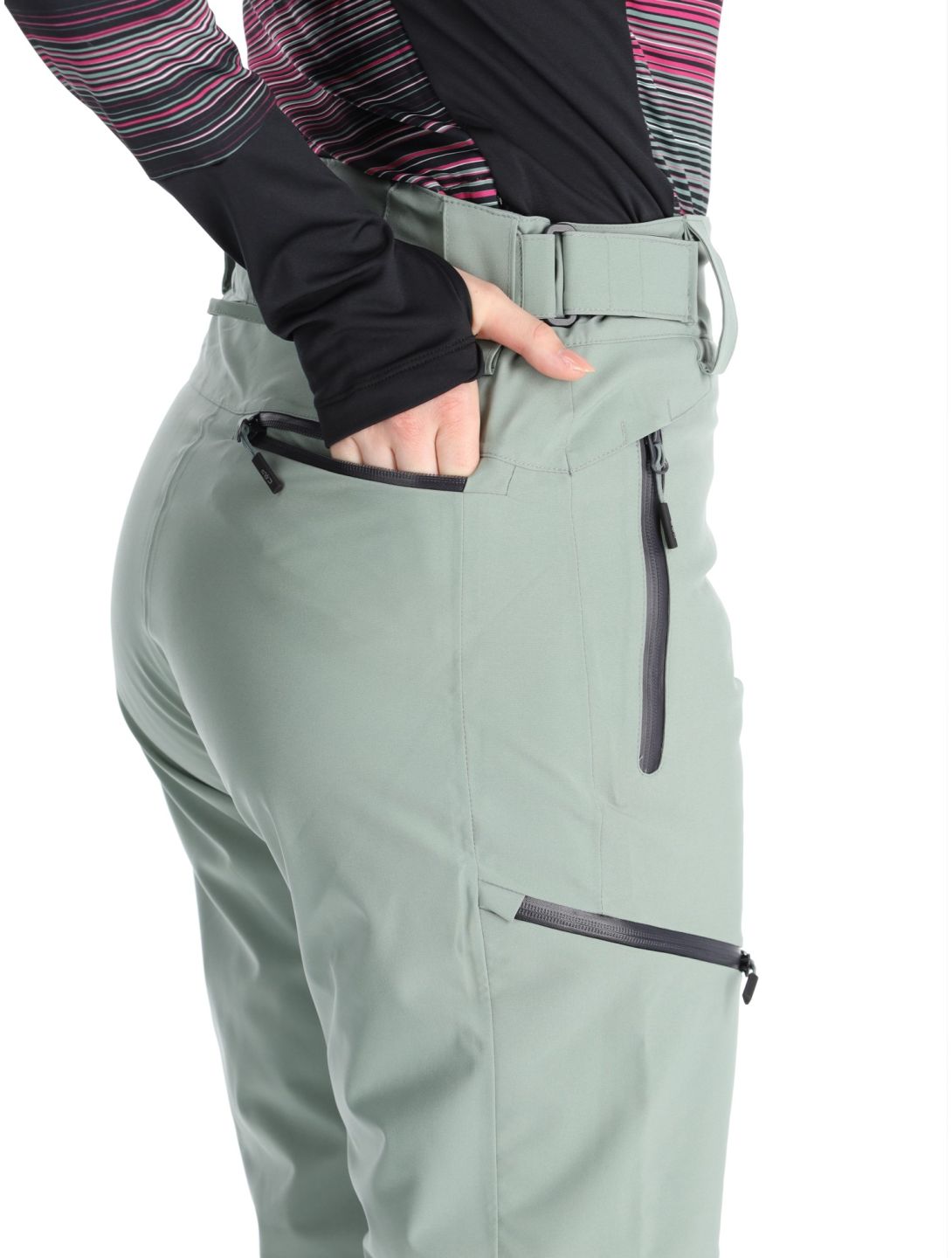 CMP, 34W3946 pantalon de ski femmes Mineral vert 