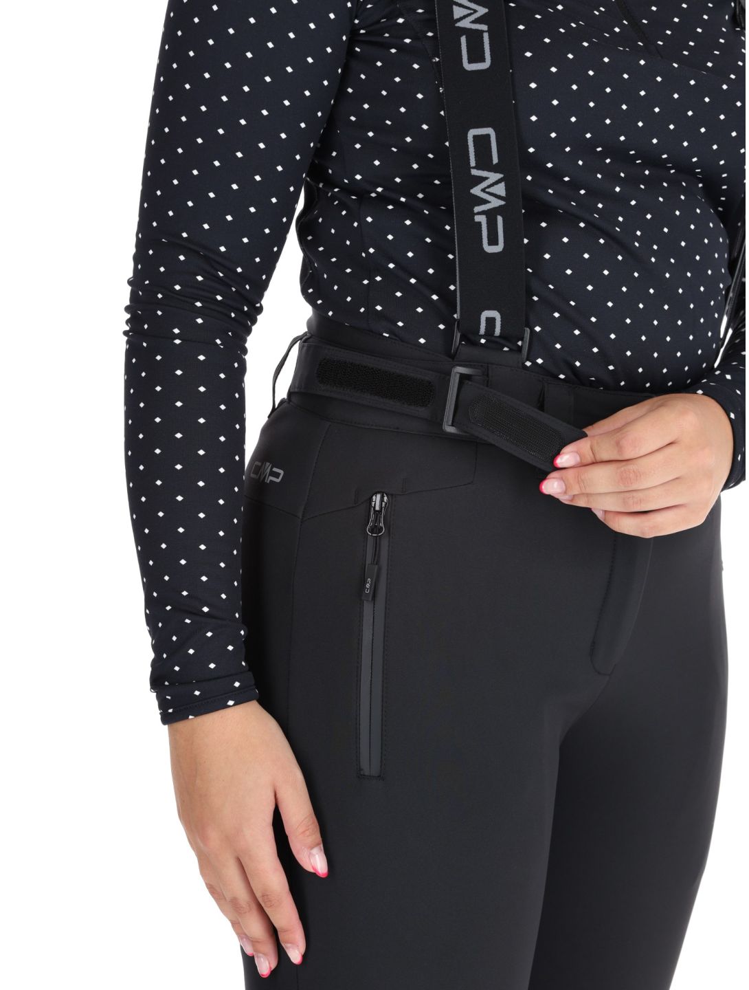 CMP, 34W4326 pantalon de ski femmes Black noir 