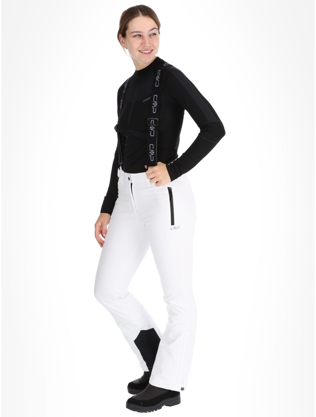 CMP, 34W4326 pantalon de ski femmes White blanc 