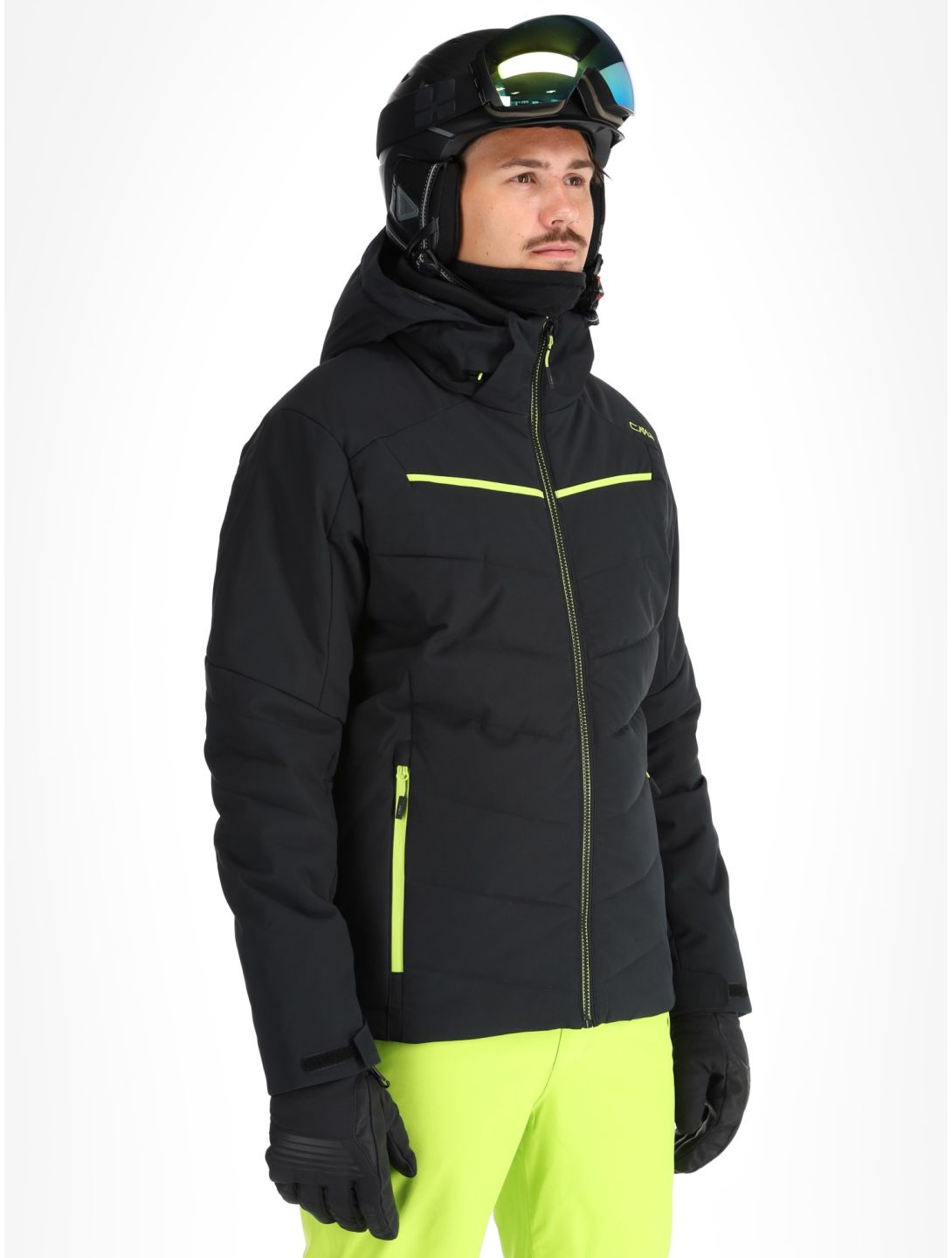 CMP, 34W4357 veste de ski hommes Black noir 