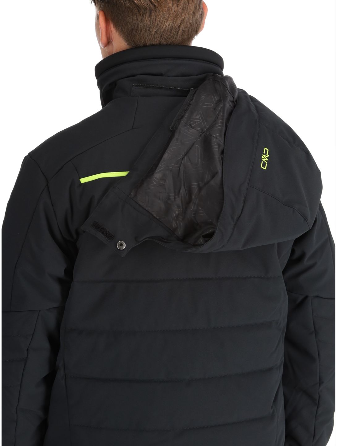 CMP, 34W4357 veste de ski hommes Black noir 