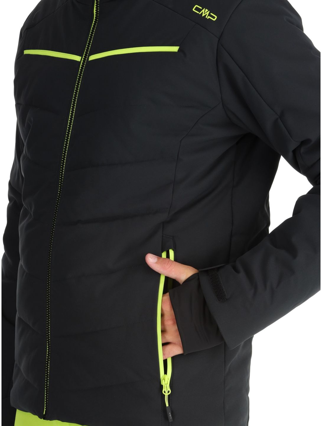 CMP, 34W4357 veste de ski hommes Black noir 