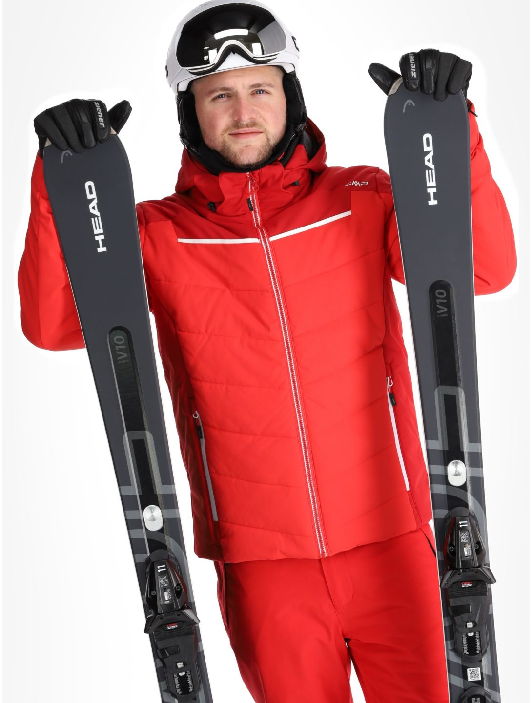 CMP, 34W4357 veste de ski hommes Ferrari rouge 