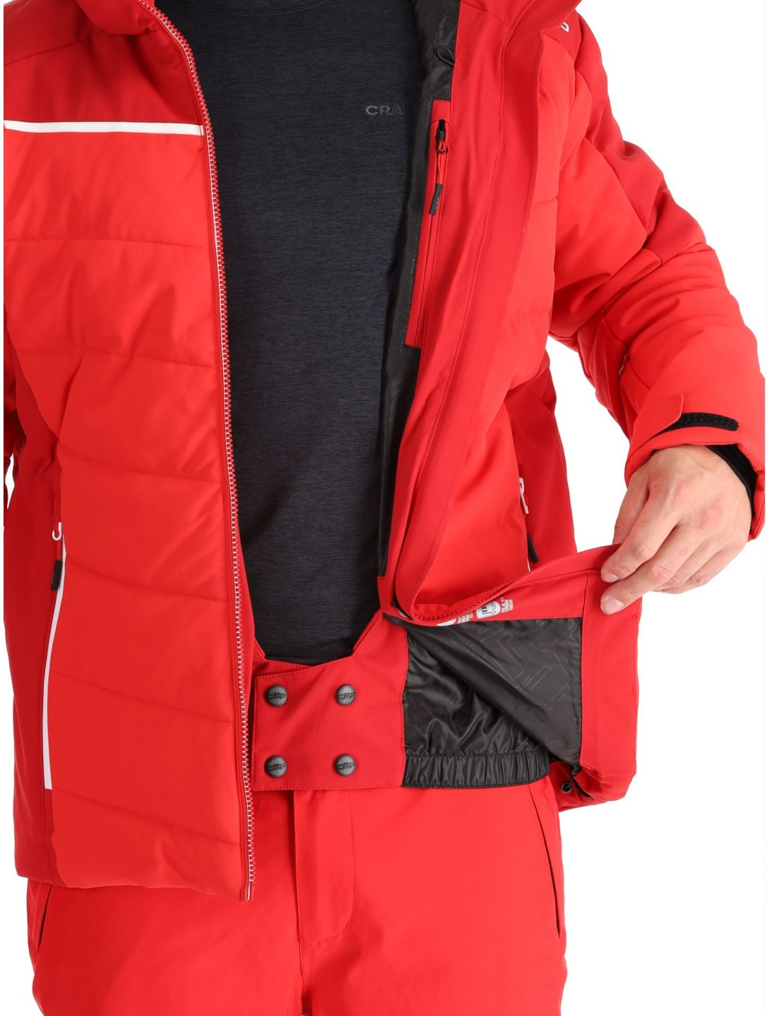 CMP, 34W4357 veste de ski hommes Ferrari rouge 