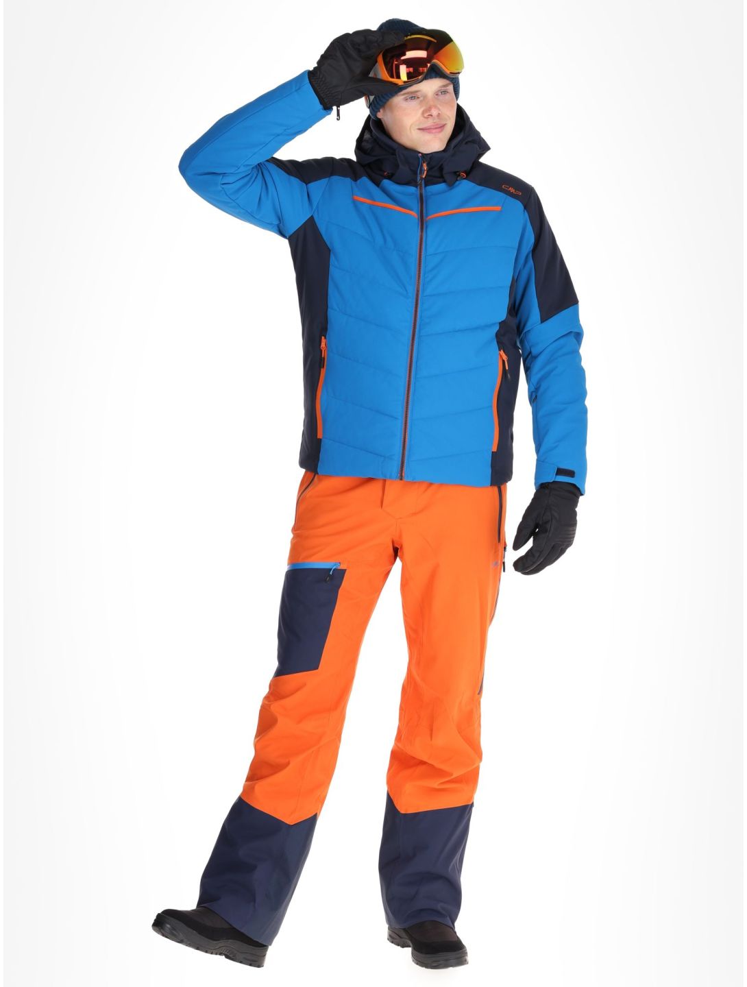 CMP, 34W4357 veste de ski hommes Sapphire bleu 