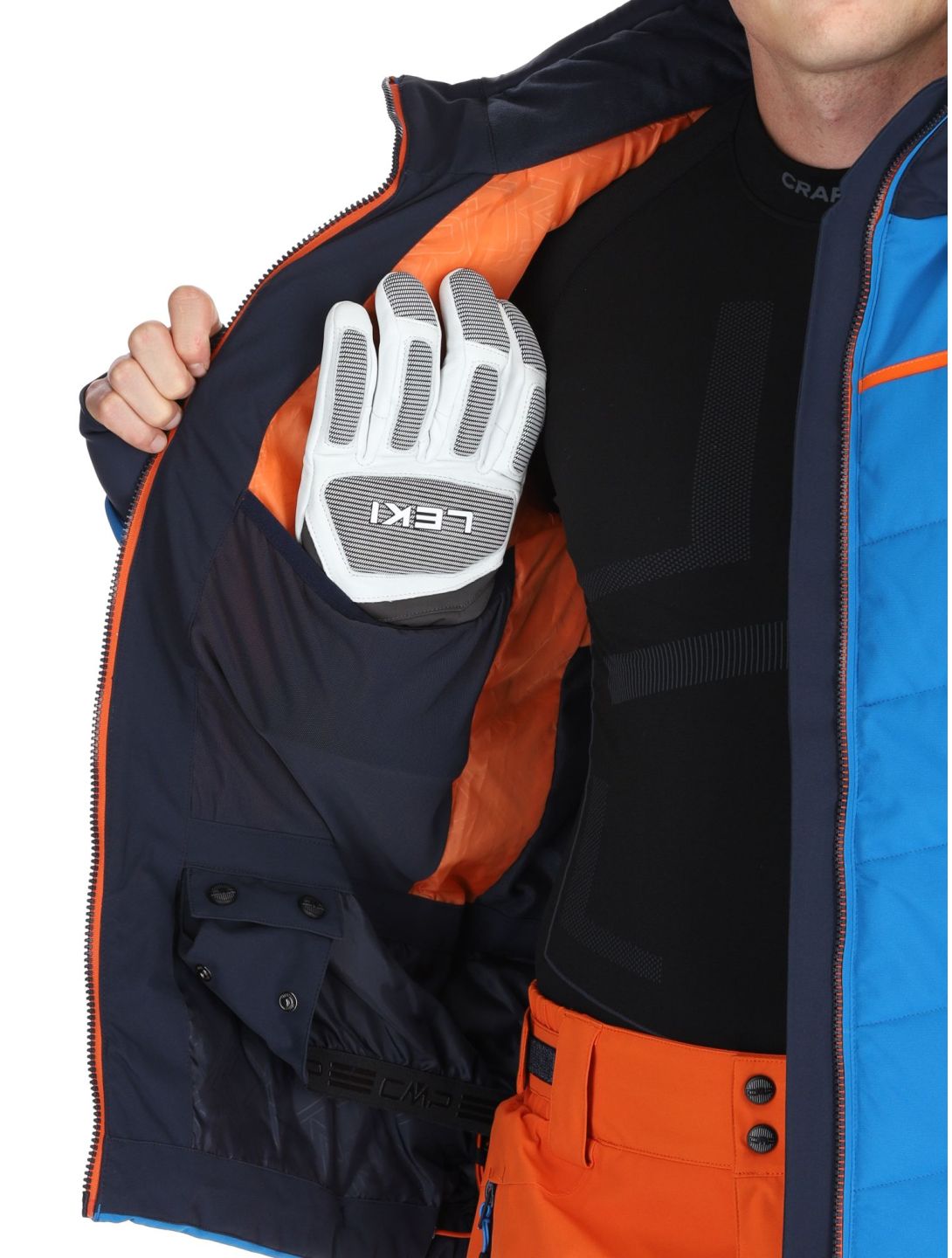 CMP, 34W4357 veste de ski hommes Sapphire bleu 