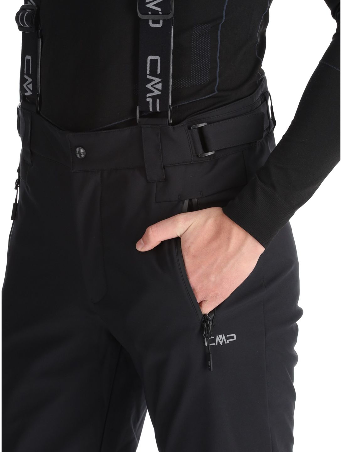 CMP, 34W4367 pantalon de ski hommes Black noir 