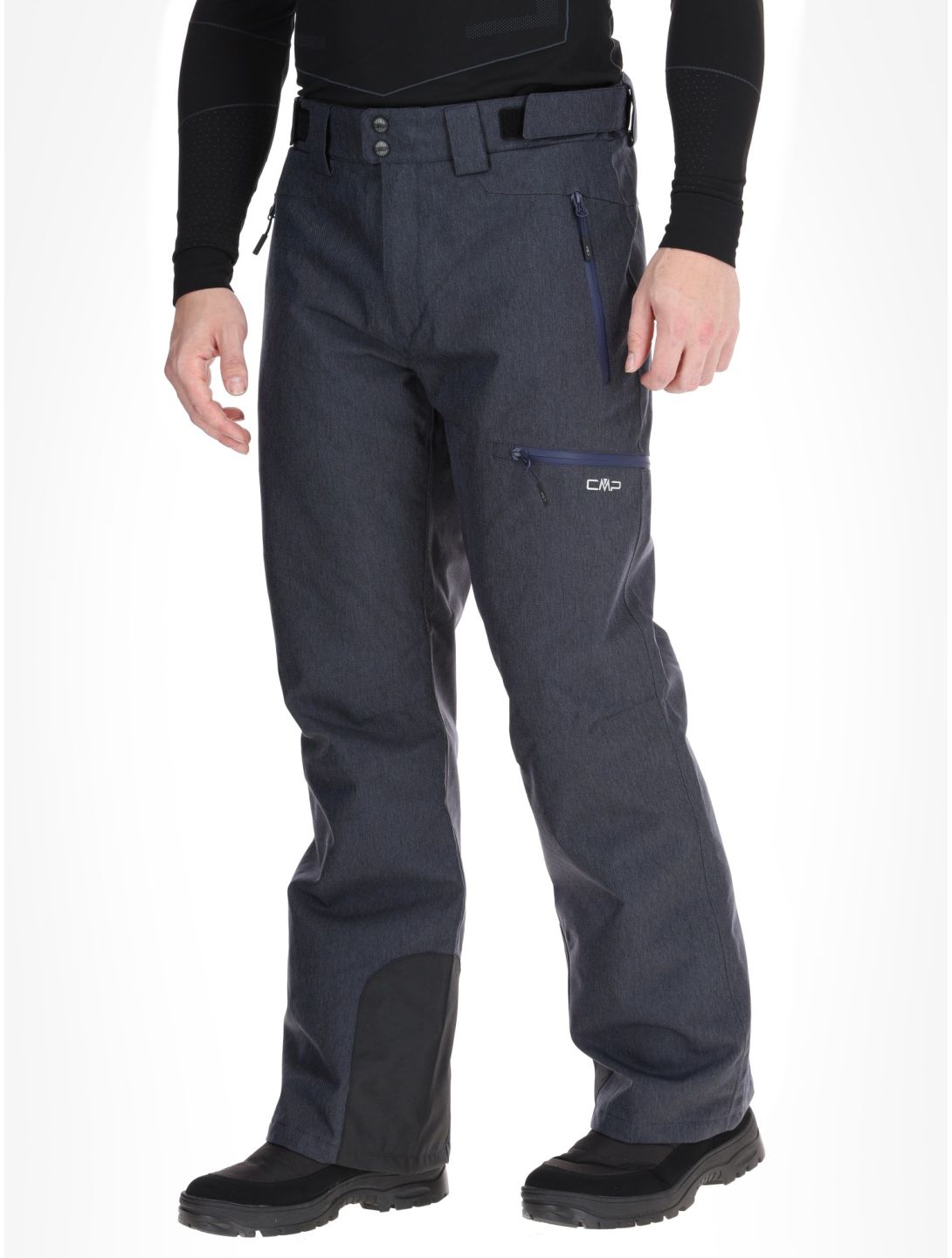 CMP, 34W4387 pantalon de ski hommes Blue Melange bleu 