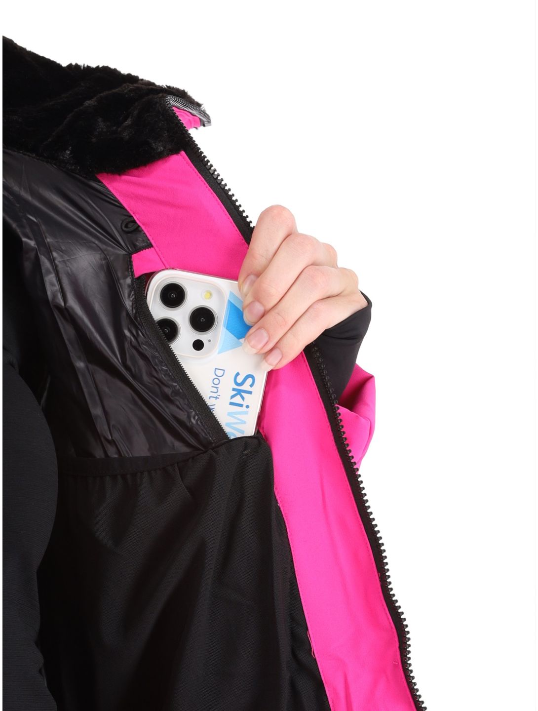 CMP, 34W4406 veste de ski femmes Festival rose 