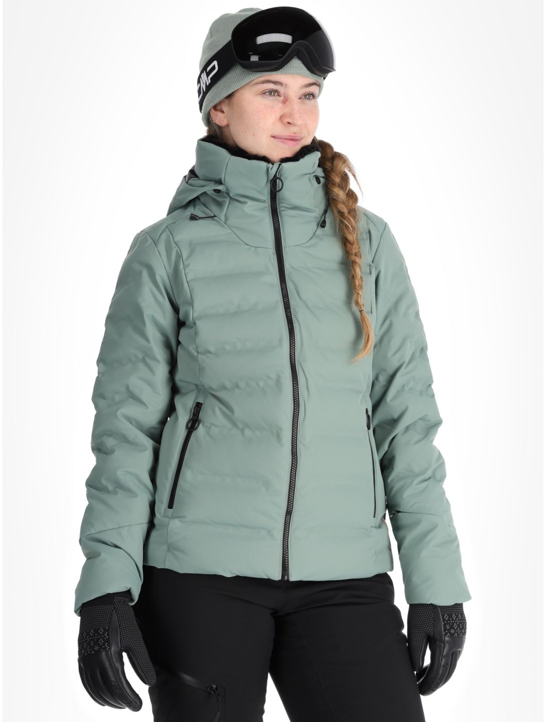 CMP, 34W4406 veste de ski femmes Mineral vert 