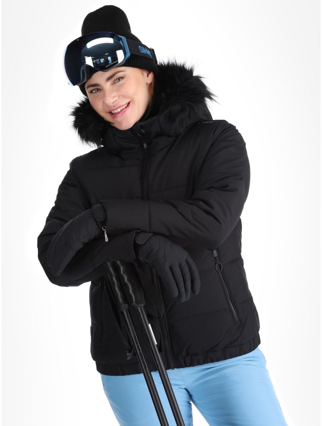 CMP, 34W4416F veste de ski femmes Black noir 