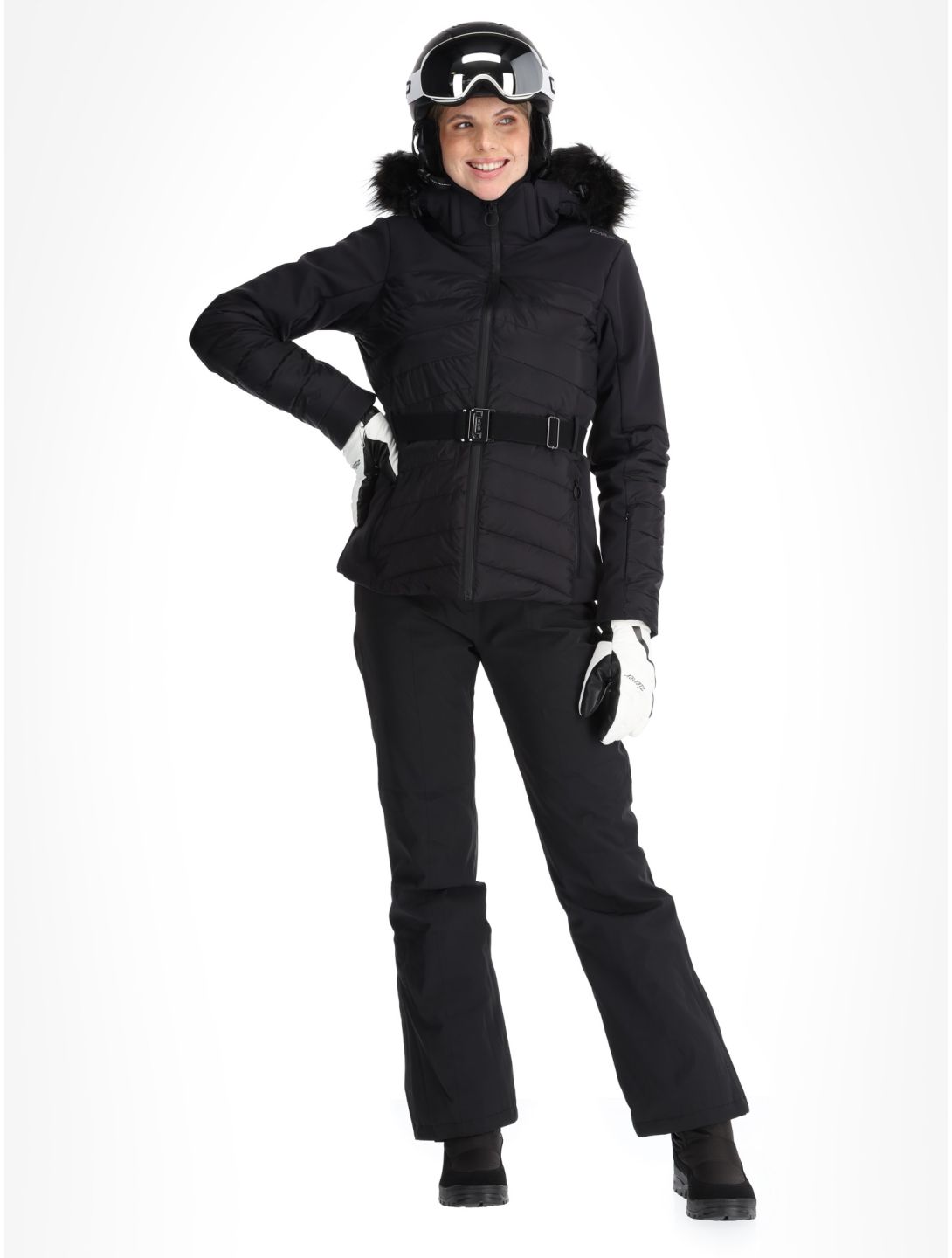 CMP, 34W4436F veste de ski femmes Black noir 