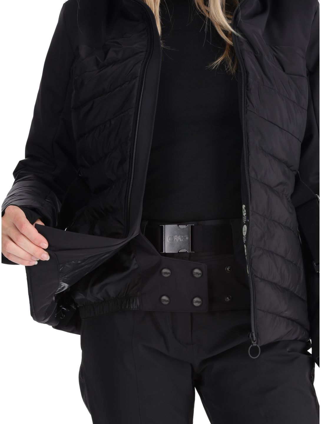 CMP, 34W4436F veste de ski femmes Black noir 