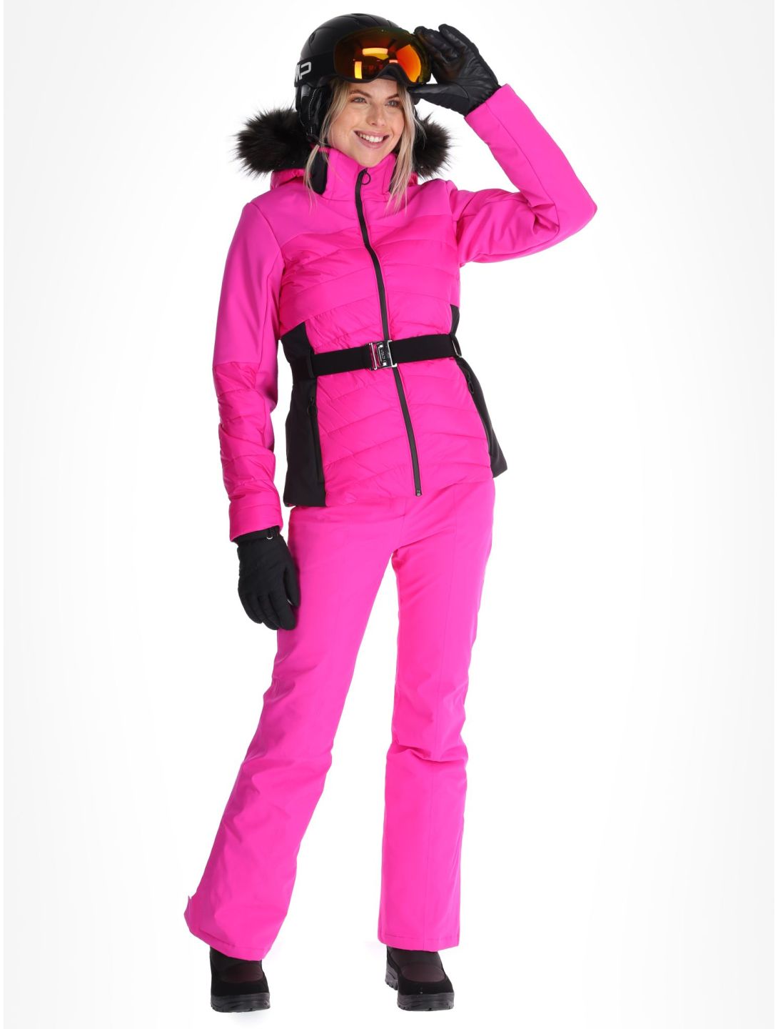 CMP, 34W4436F veste de ski femmes Festival rose 