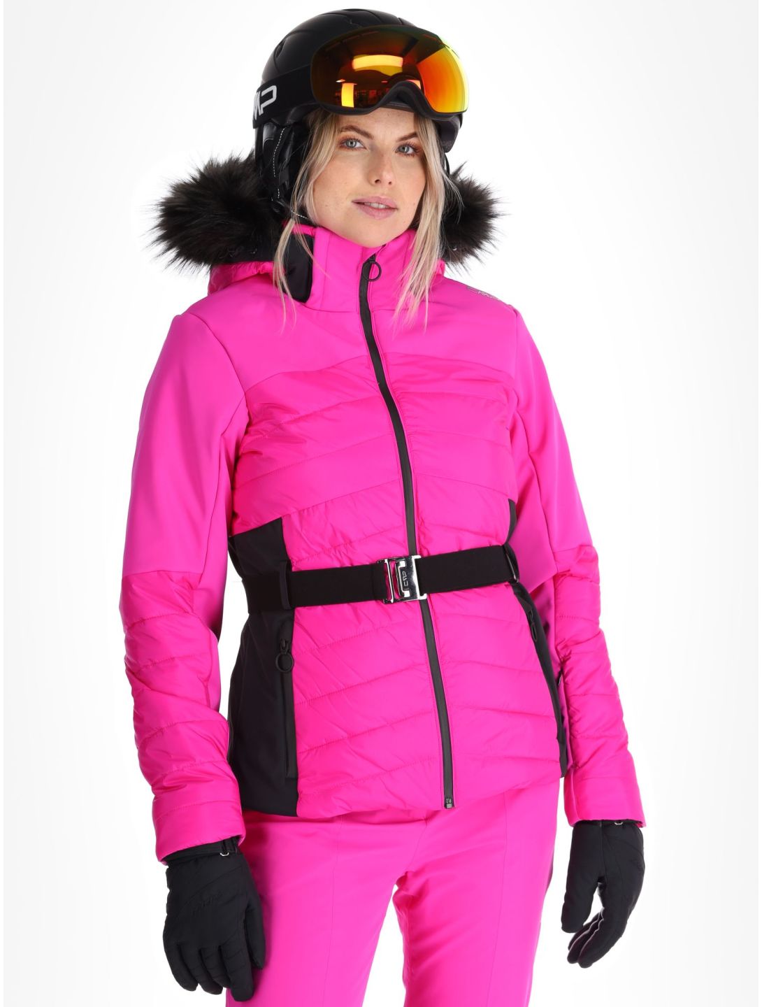 CMP, 34W4436F veste de ski femmes Festival rose 