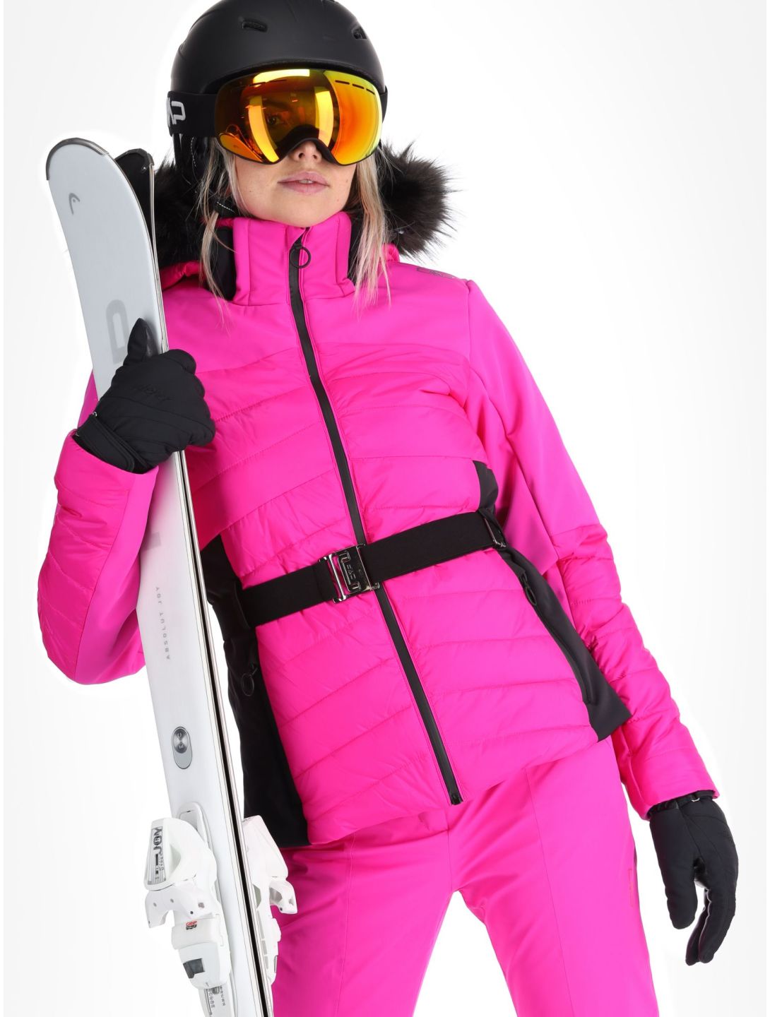 CMP, 34W4436F veste de ski femmes Festival rose 