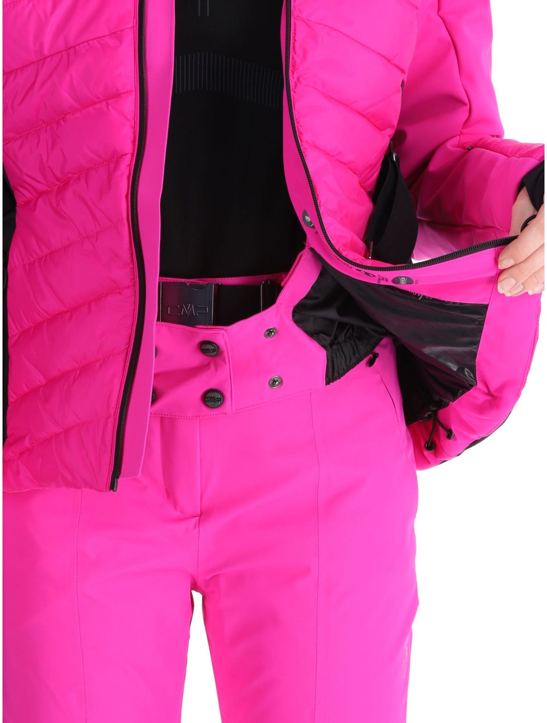 CMP, 34W4436F veste de ski femmes Festival rose 