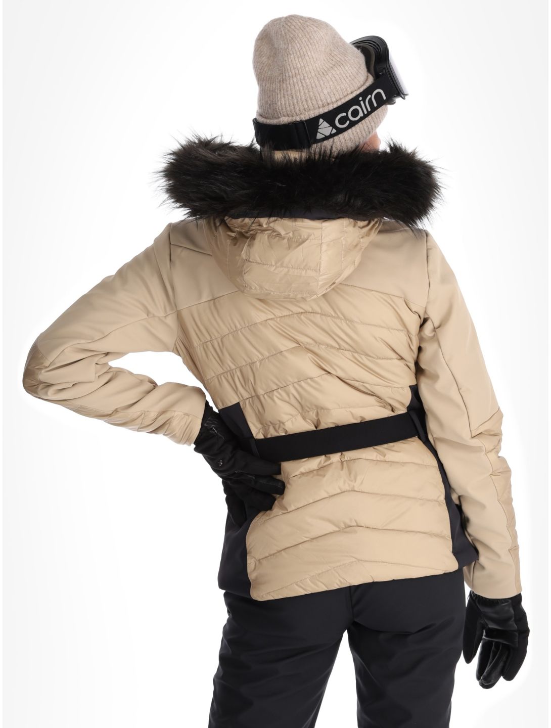 CMP, 34W4436F veste de ski femmes Sesame brun 