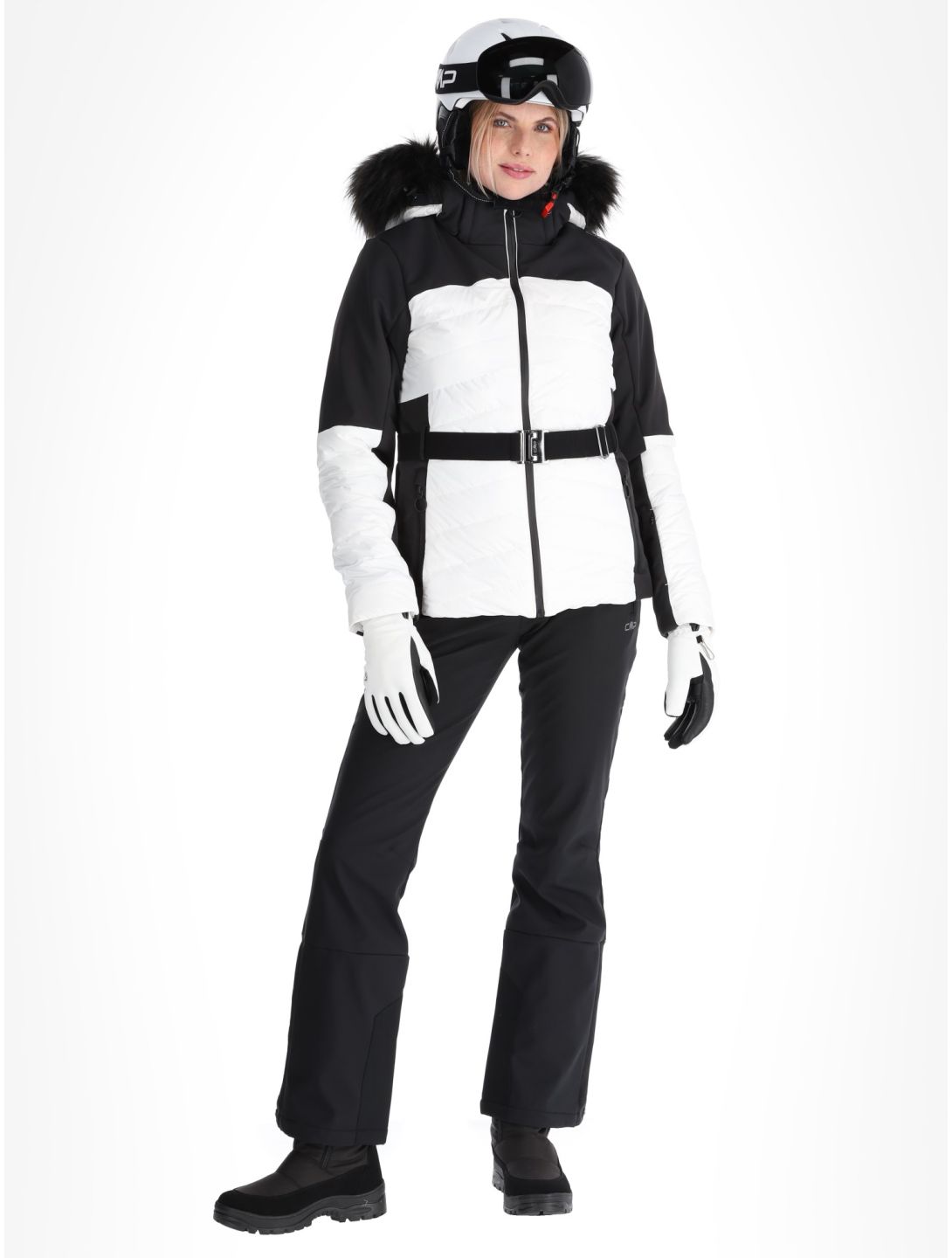 CMP, 34W4436F veste de ski femmes White blanc 