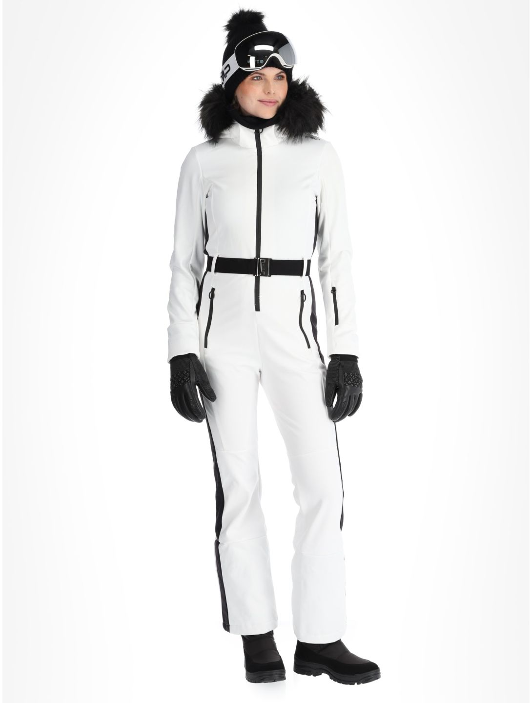 CMP, 34W4456F combinaison de ski femmes White blanc 