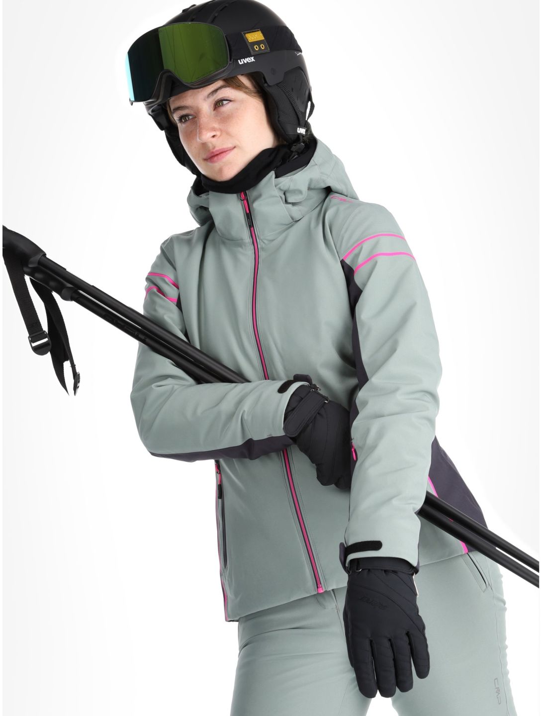 CMP, 34W4516 veste de ski femmes Mineral vert 