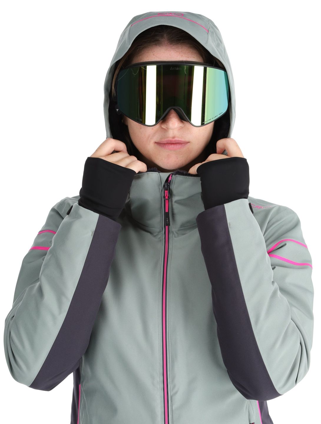 CMP, 34W4516 veste de ski femmes Mineral vert 