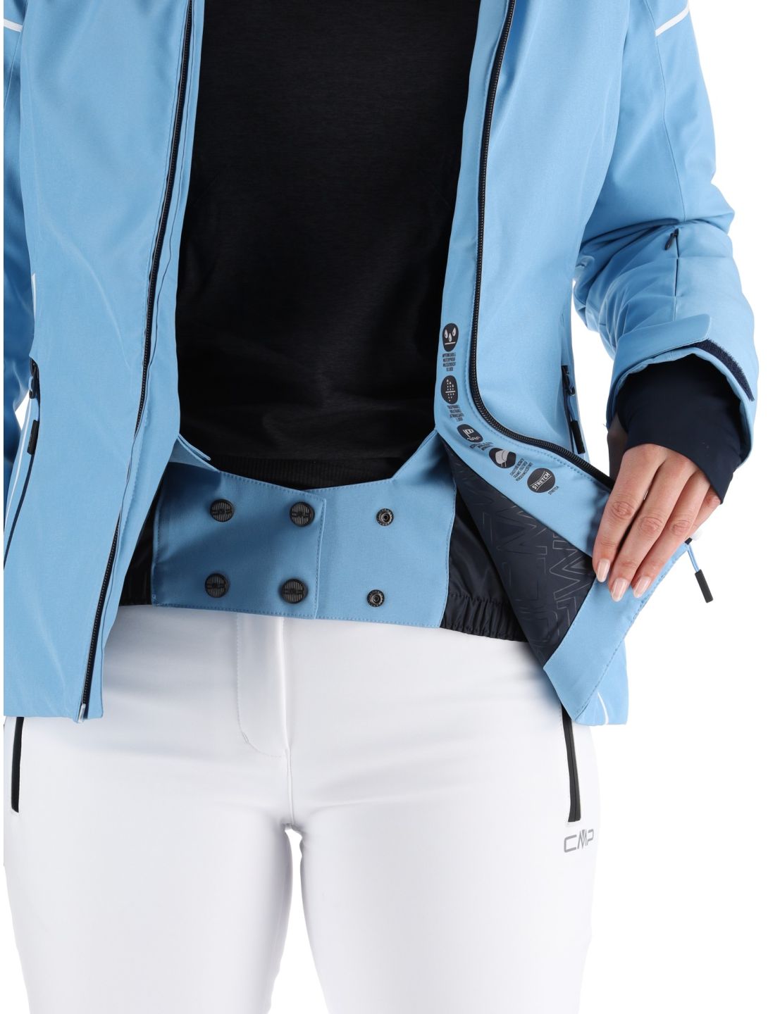 CMP, 34W4516 veste de ski femmes Niagara bleu 