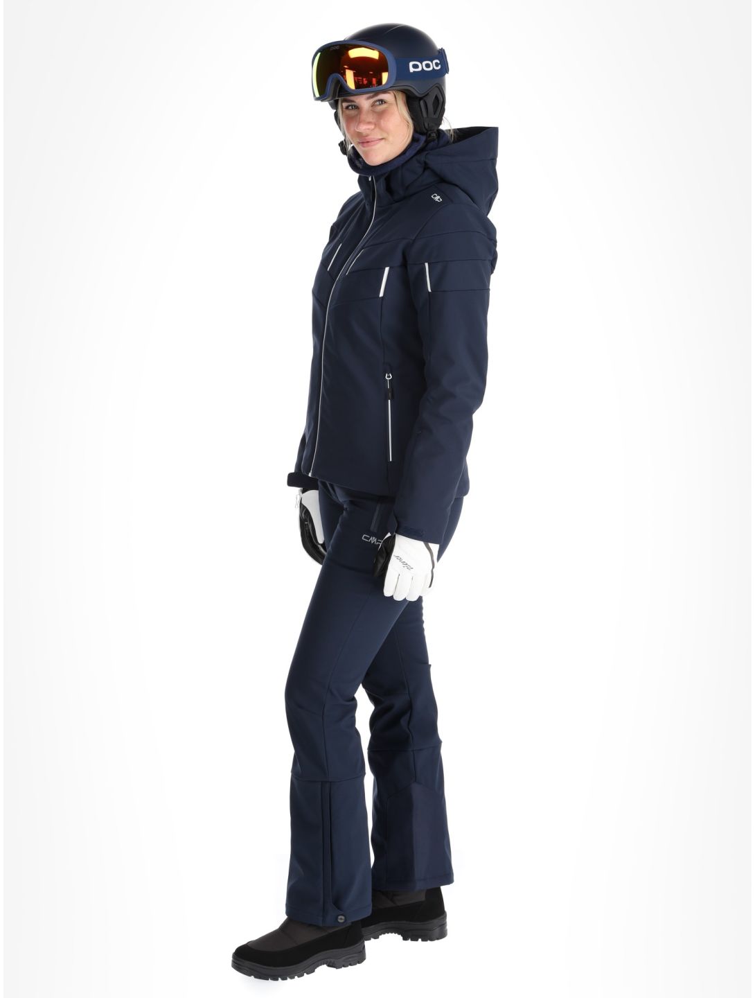 CMP, 34W4536 veste de ski femmes Black Blue bleu 