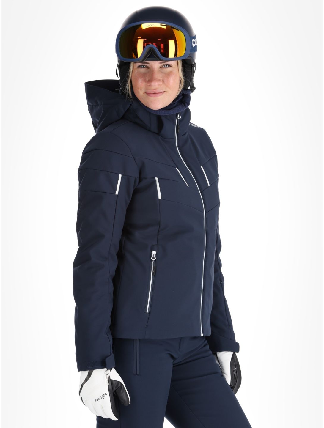 CMP, 34W4536 veste de ski femmes Black Blue bleu 