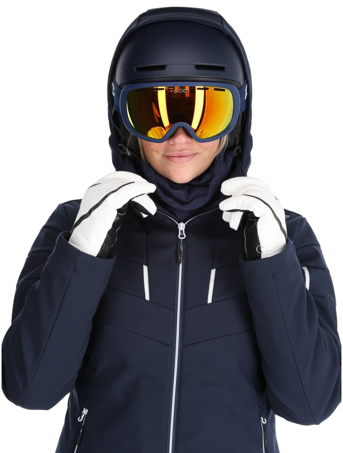 CMP, 34W4536 veste de ski femmes Black Blue bleu 