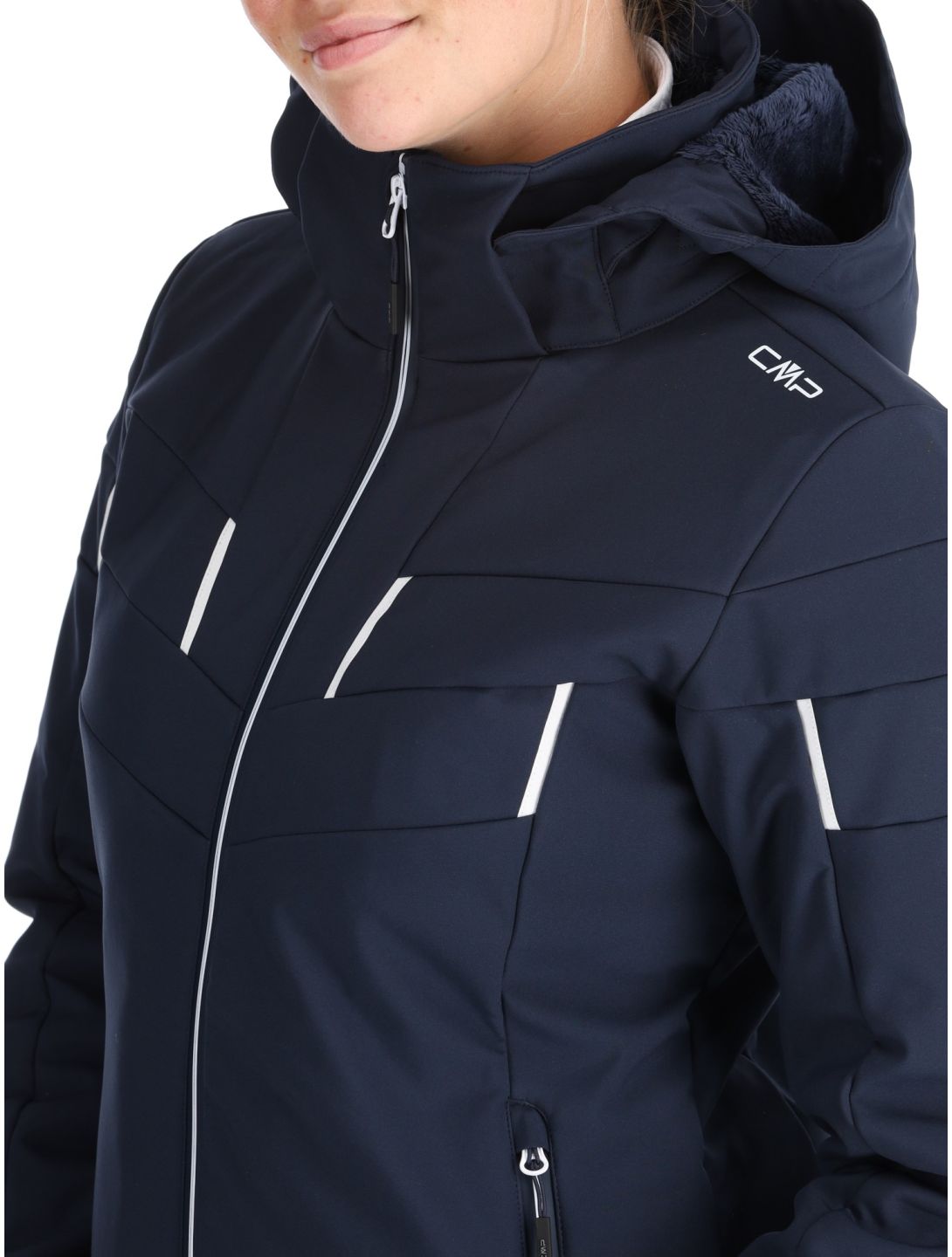 CMP, 34W4536 veste de ski femmes Black Blue bleu 