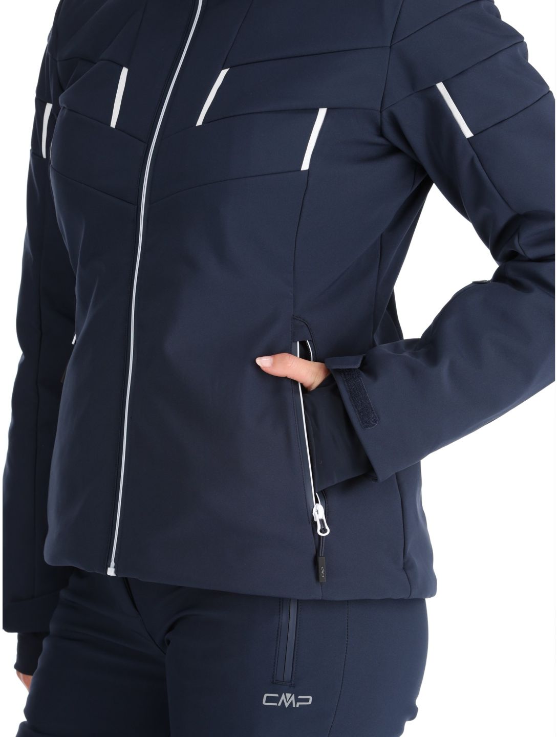 CMP, 34W4536 veste de ski femmes Black Blue bleu 