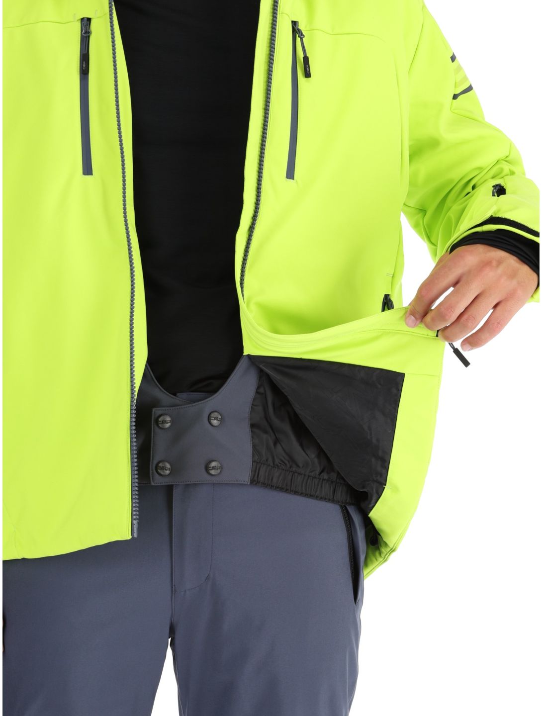 CMP, 34W4647 veste de ski hommes Acid vert 