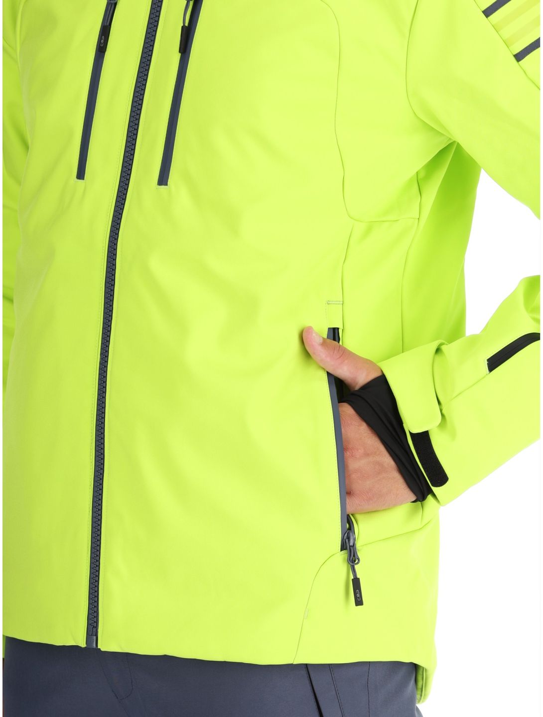 CMP, 34W4647 veste de ski hommes Acid vert 