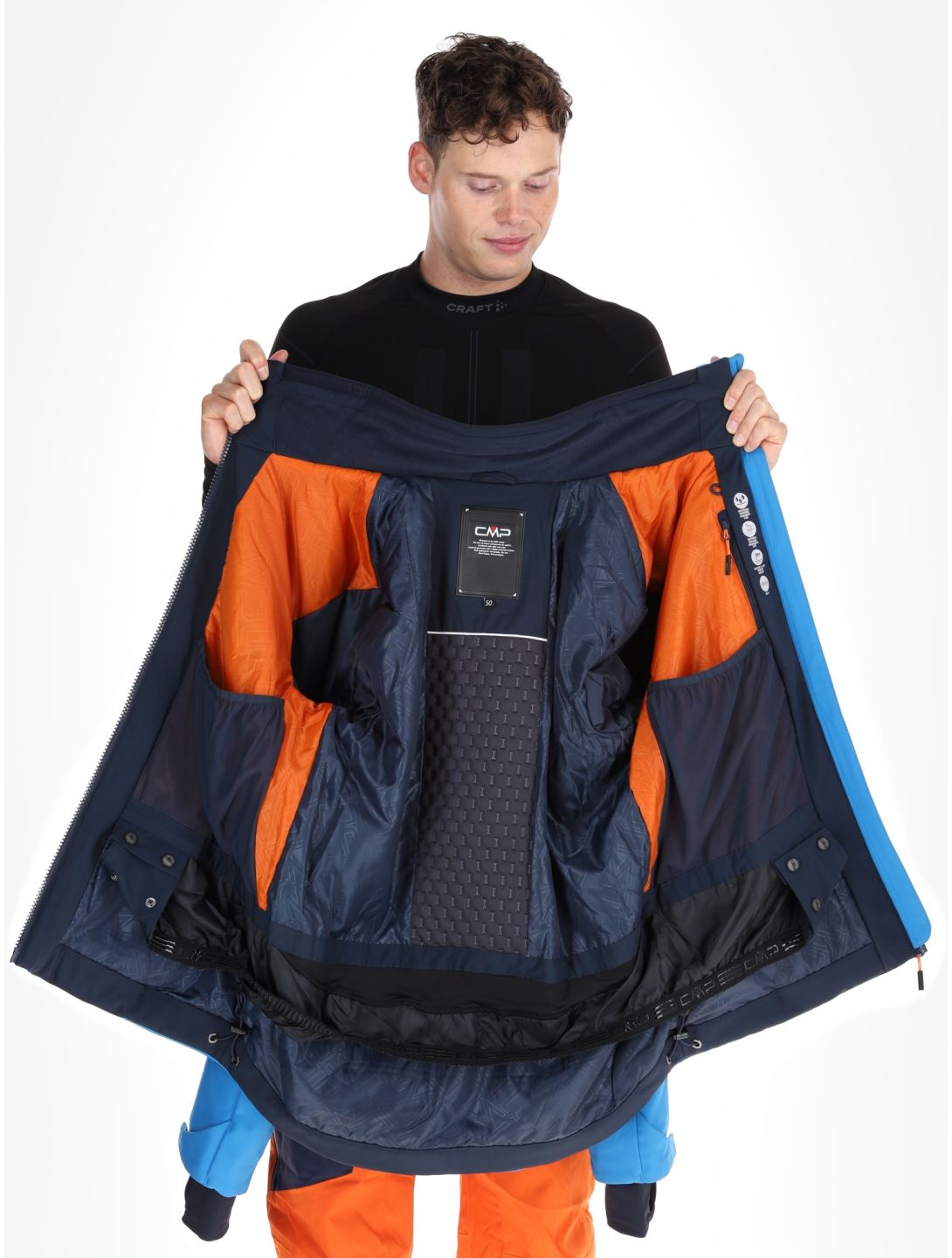 CMP, 34W4647 veste de ski hommes Sapphire bleu 