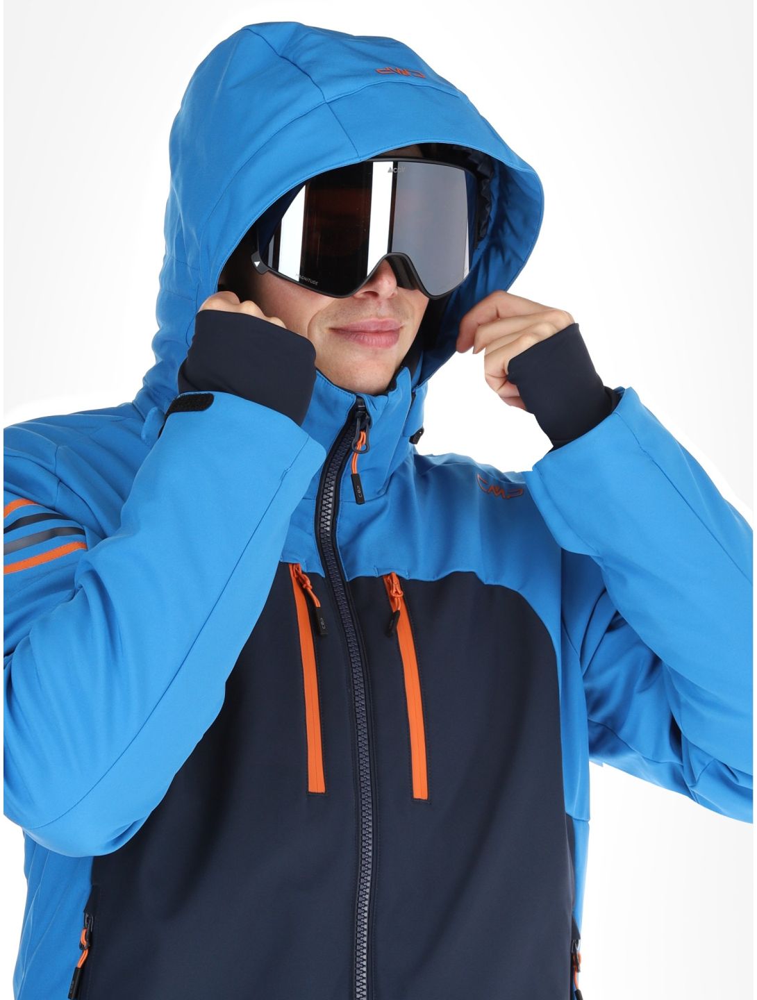 CMP, 34W4647 veste de ski hommes Sapphire bleu 