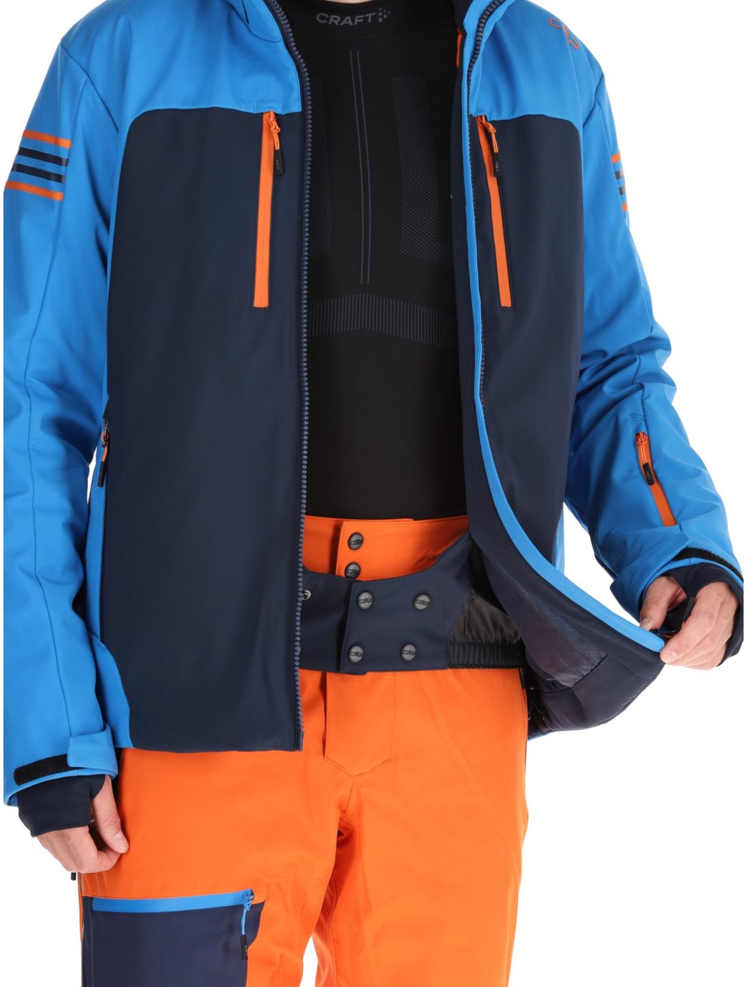 CMP, 34W4647 veste de ski hommes Sapphire bleu 