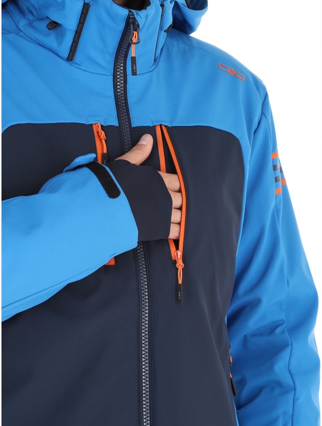 CMP, 34W4647 veste de ski hommes Sapphire bleu 