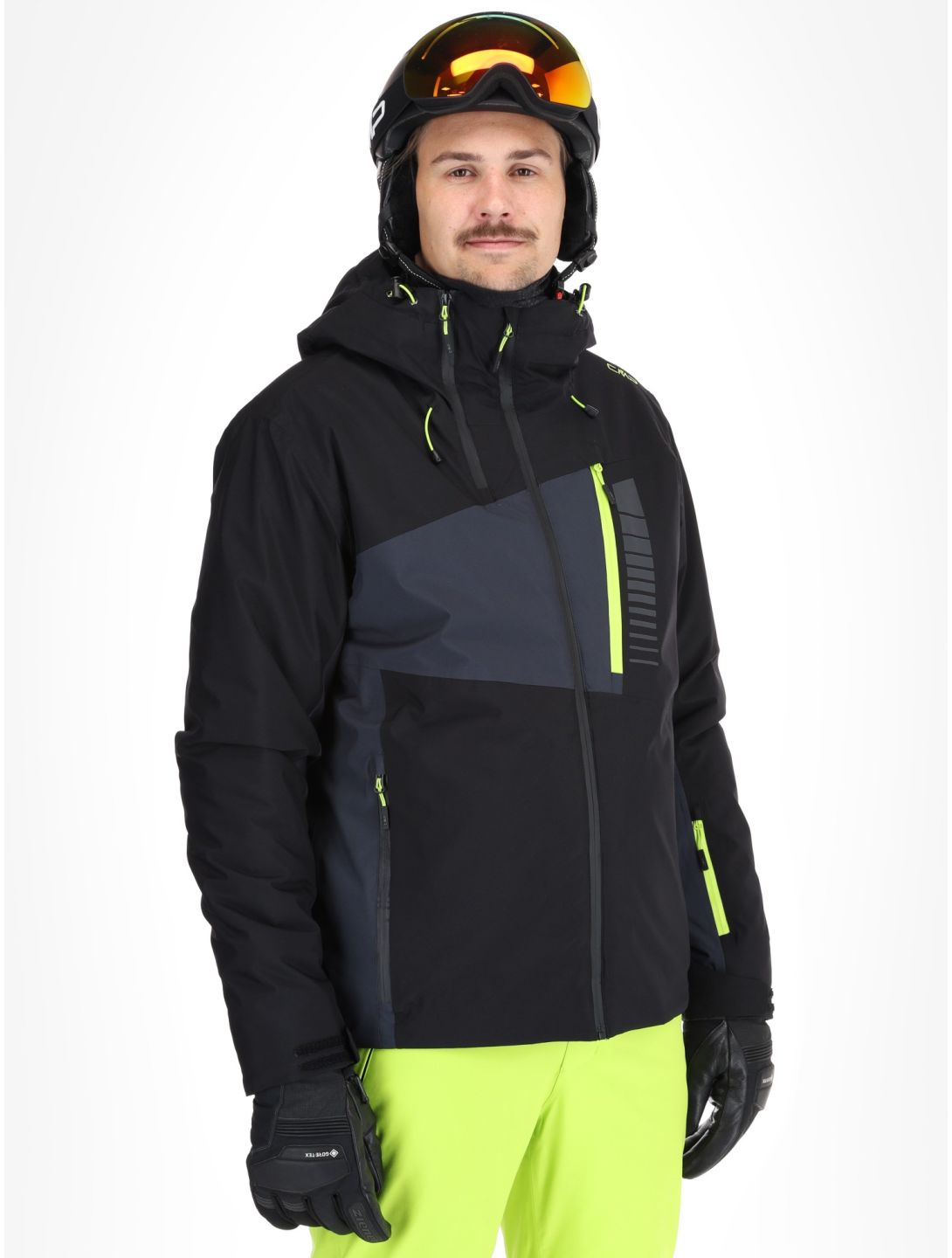 CMP, 34W4667 veste de ski hommes Black noir 