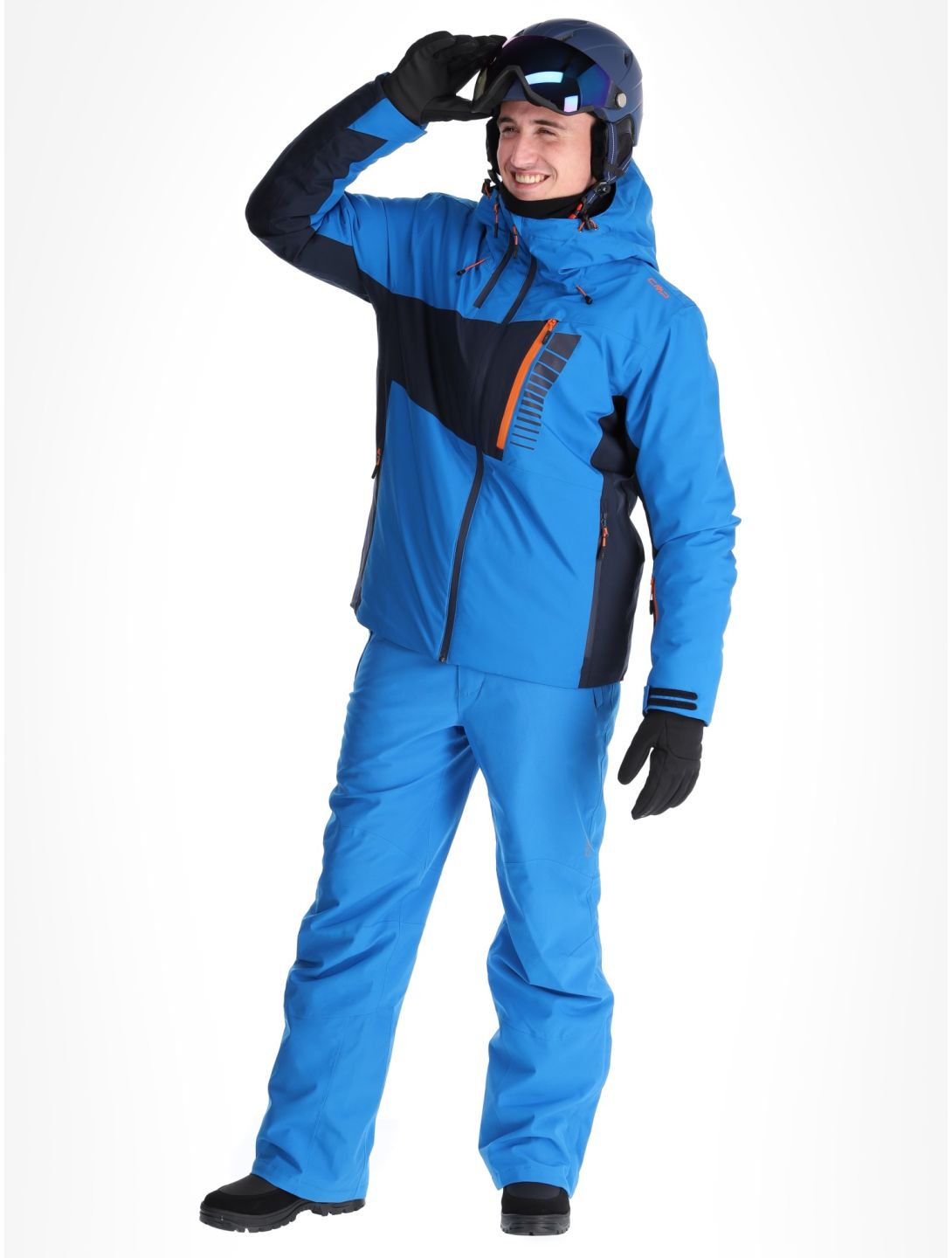 CMP, 34W4667 veste de ski hommes Sapphire bleu 