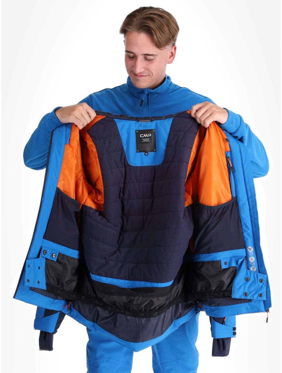 CMP, 34W4667 veste de ski hommes Sapphire bleu 