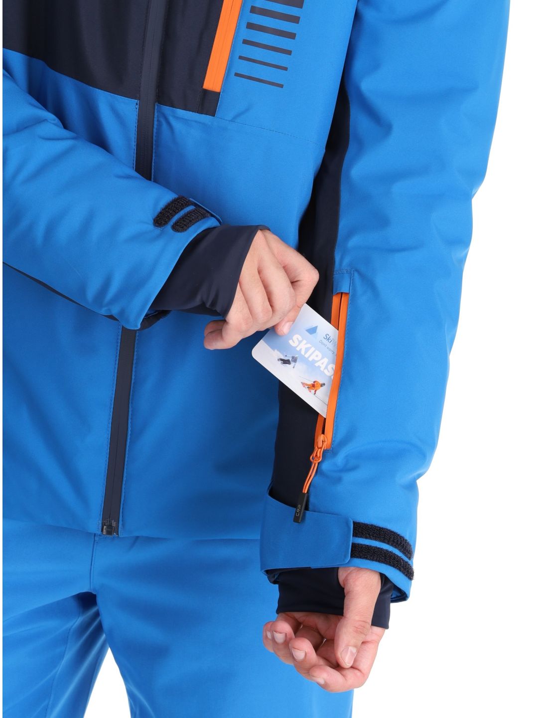 CMP, 34W4667 veste de ski hommes Sapphire bleu 