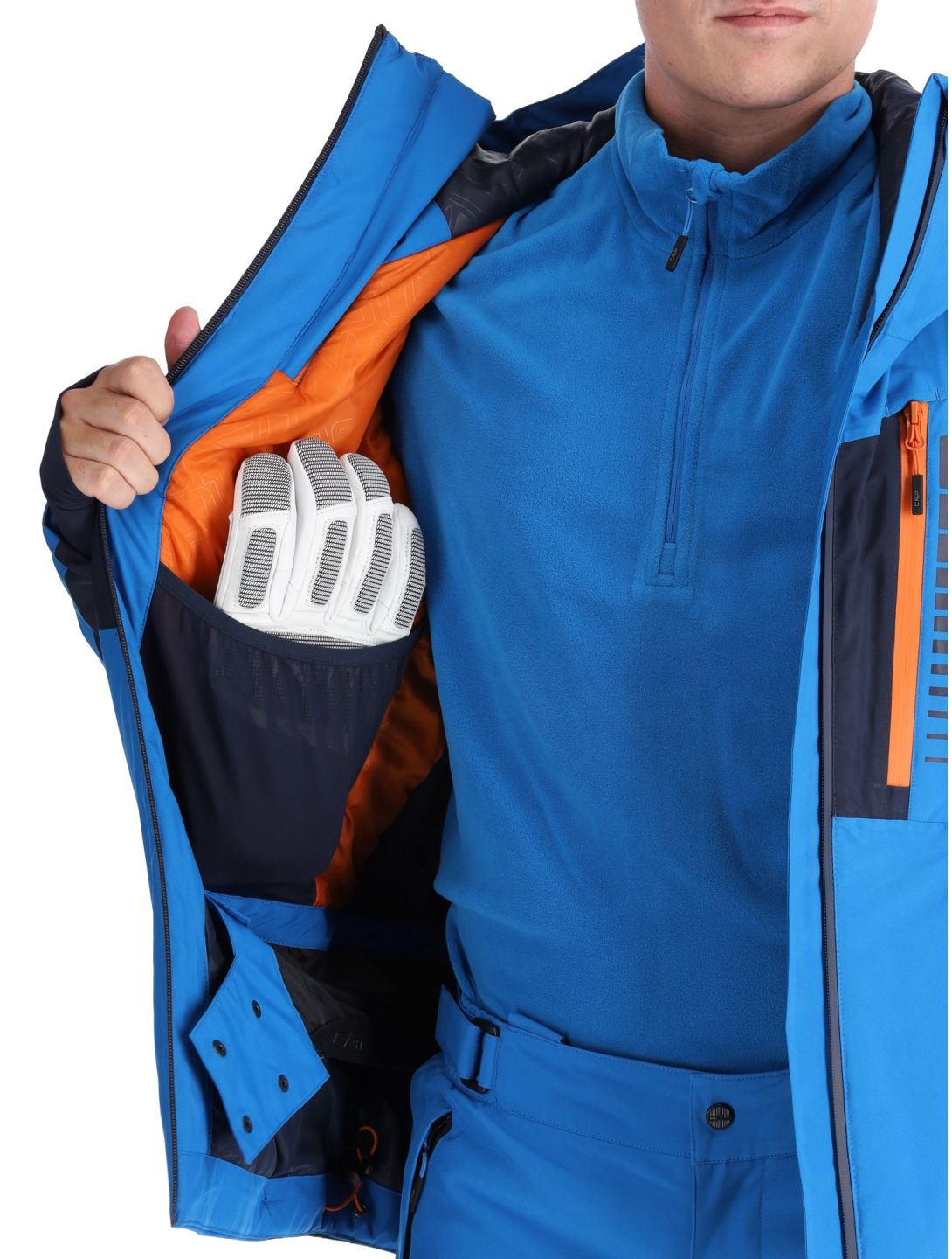 CMP, 34W4667 veste de ski hommes Sapphire bleu 