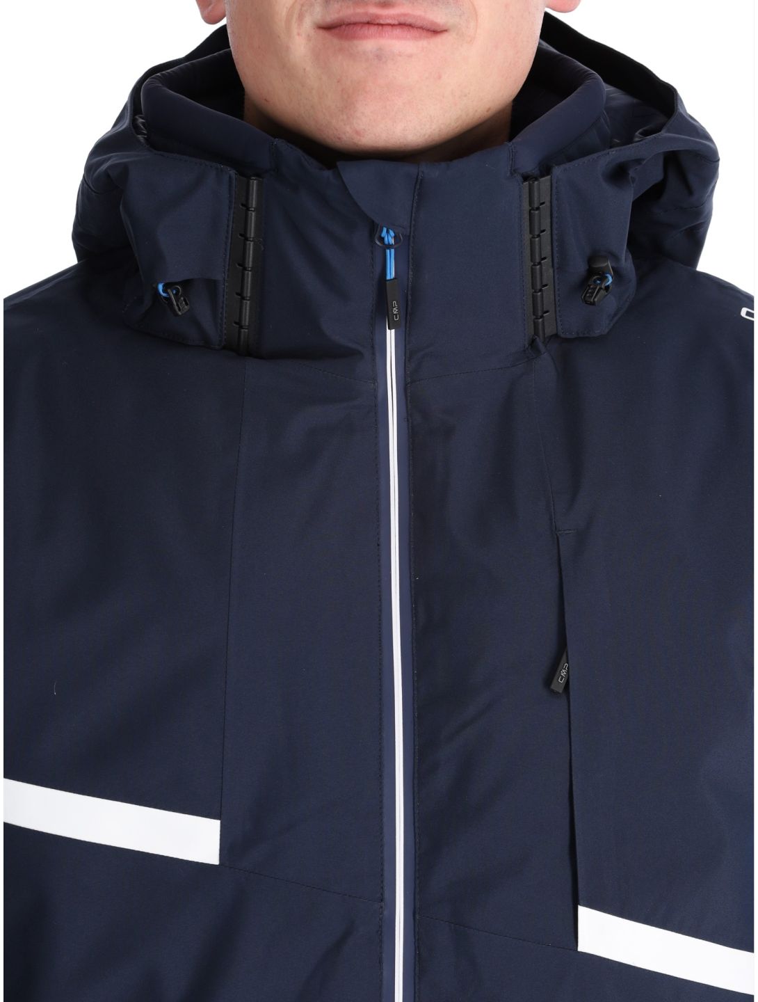 CMP, 34W4677 veste de ski hommes Black Blue bleu 