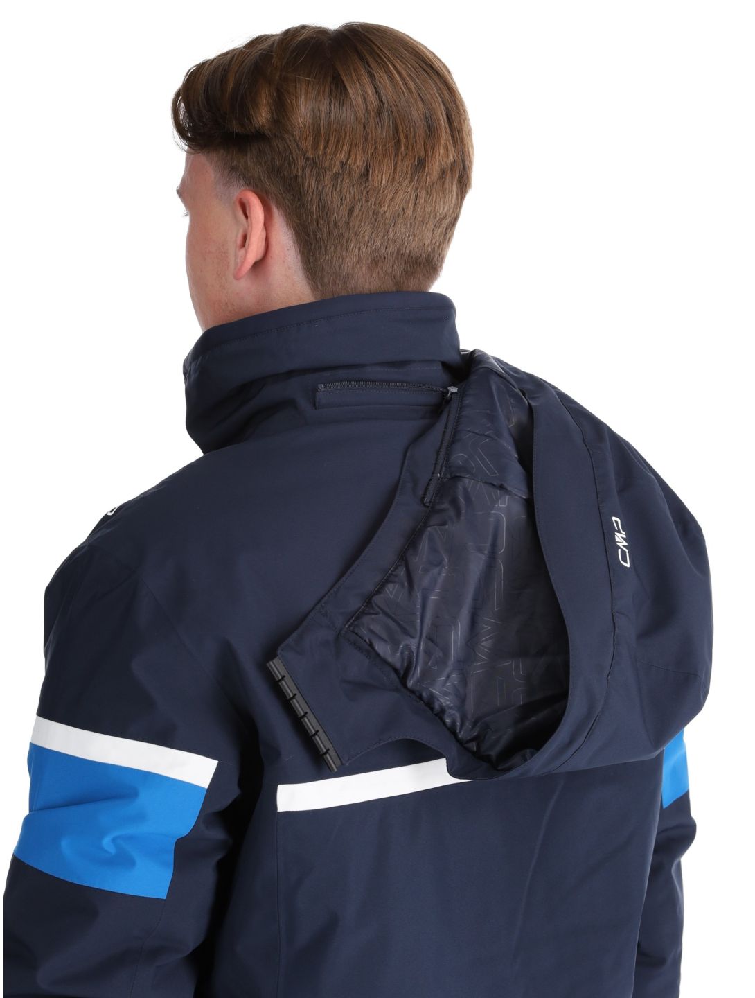 CMP, 34W4677 veste de ski hommes Black Blue bleu 