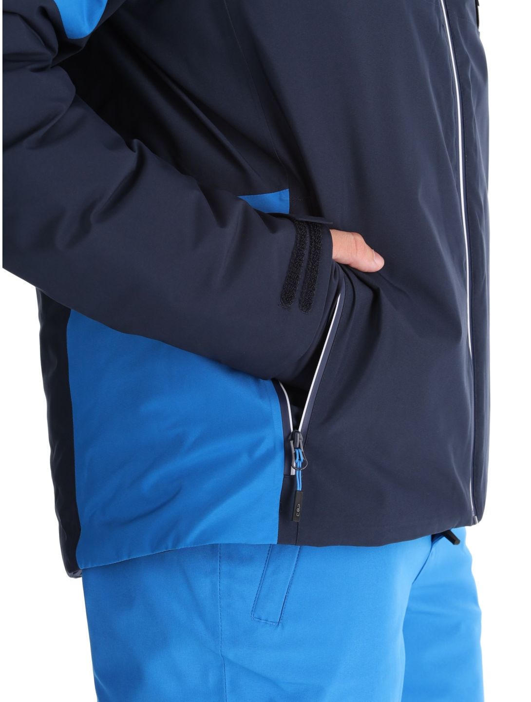 CMP, 34W4677 veste de ski hommes Black Blue bleu 