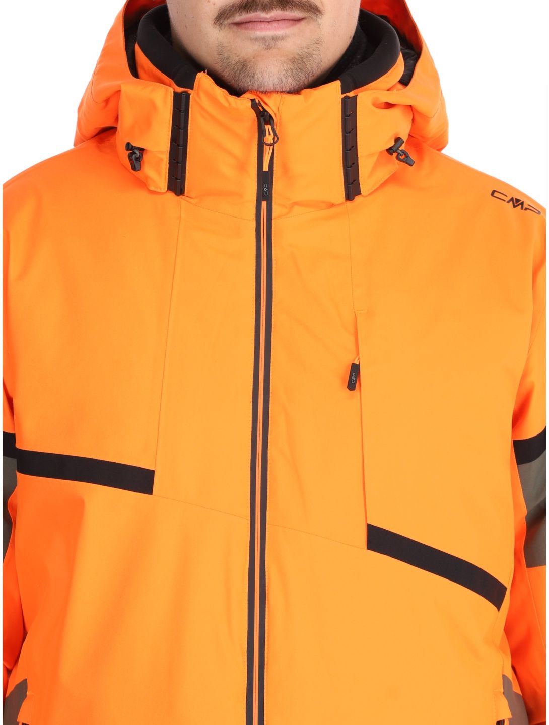 CMP, 34W4677 veste de ski hommes Fanta Fluo orange 