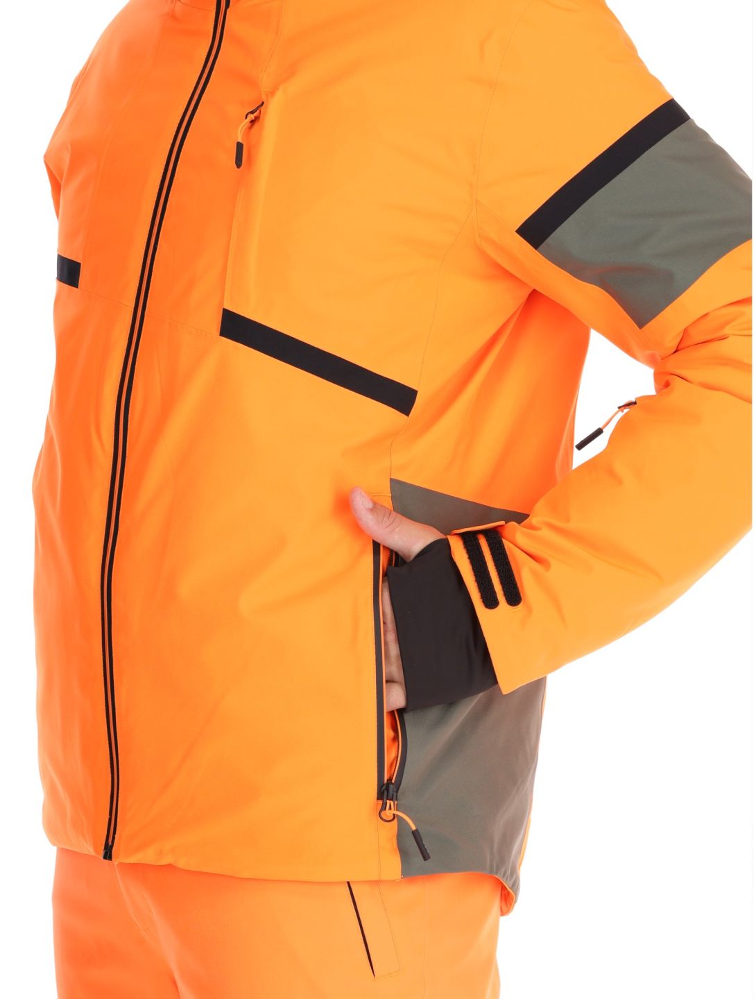 CMP, 34W4677 veste de ski hommes Fanta Fluo orange 